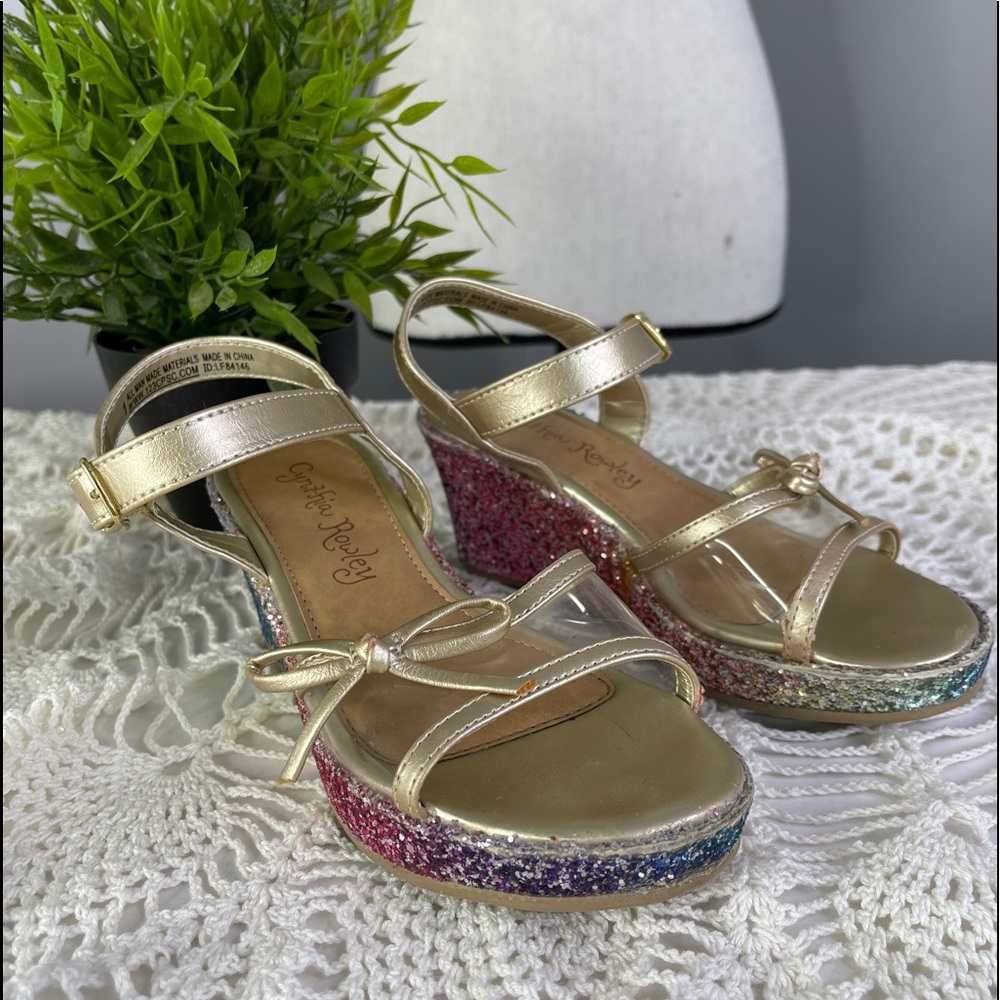 Cynthia Rowley Platform Wedge Sandals